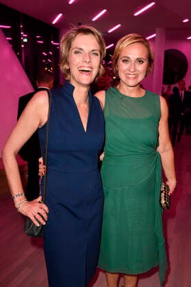 Marietta Slomka and Caren Miosga at the presentation of the German Radio Prize 2019 in the Elbphilharmonie Hamburg, 25 09 2019 Foto:xF.xKernx xFuturexImage