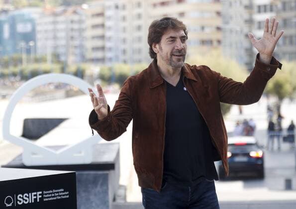 Spanish actor Javier Bardem poses during the presentation of the documentary Sanctuary at the 67th edition of the San Sebastian International Film Festival, 26 September 2019, in San Sebastian, Spain. San Sebastian International Film Festival !ACHTUNG: NUR REDAKTIONELLE NUTZUNG!  Copyright: xJuanxHerrerox GRAFCAV8803 20190926-637051056826467419