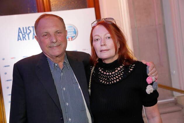 Austrian Art Award DFG 2019 Vienna, The Odeon Theatre, 26 09 2019 Christian Ludwig Attersee and wife Ingried Brugger Vienna Austria AVN101002334040