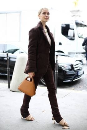 Pernille Teisbaek attending the Chloe show during Paris Fashion Week - Sept 26, 2019 - PFW: Spring 2020 Street Style Day 3, Paris France  Copyright: xValentinaxRanierix VR_PFW2019092631