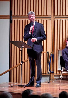 27 09 2019, Klassikfestival Bad Wörishofen, Festival of the Nations 2019 in the Kurhaus Bad Wörishofen in the Allgäu, will give the opening speech Prof Dr Michael Piazolo, MdL Bavarian State Minister for Education and Culture 27 09 2019, Klassikfestival Bad Wörishofen 27 09 2019, Klassikfestival Bad Wörishofen