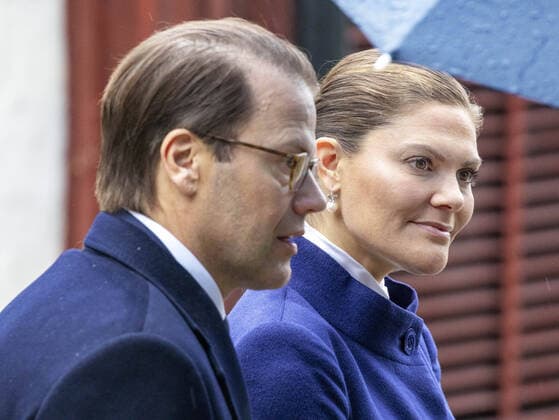 28-09-2019 Sweden Princess Victoria and Prince Daniel attend a memorial ceremony at the Estonia monument at the Galley Shipyard Cemetery on the island of Djurgarden in Stockholm, Sweden. 25 years after the passenger ferry M S Estonia sank in the Baltic Sea taking the lives of 852 people.  Copyright: xPPEx