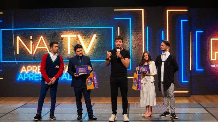 SÃO PAULO, SP - 01.10.2019: PREMIO JOVEM BRASILEIRO PJB - Rodrigo Faro receives award at the Young Brazilian Award (PJB) event, which awards the most outstanding young people in Brazil and worldwide, this Tuesday (01) October at the memorial in São Paulo, SP. x1803936x  BrunoxFernandes