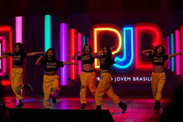 SÃO PAULO, SP - 01.10.2019: PREMIO JOVEM BRASILEIRO PJB - Studio Shakese performs at the Young Brazilian Award (PJB) event, which awards the most outstanding young people in Brazil and worldwide, this Tuesday (01) October at the memorial in São Paulo, SP. x1803994x  BrunoxFernandes