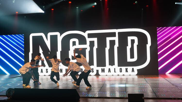 SÃO PAULO, SP - 01.10.2019: PREMIO JOVEM BRASILEIRO PJB - Grupo No passinho dos maloka performs at the Young Brazilian Award (PJB) event, which awards the most outstanding young people in Brazil and the world, this Tuesday (01) October at the memorial in São Paulo, SP. x1804001x  BrunoxFernandes