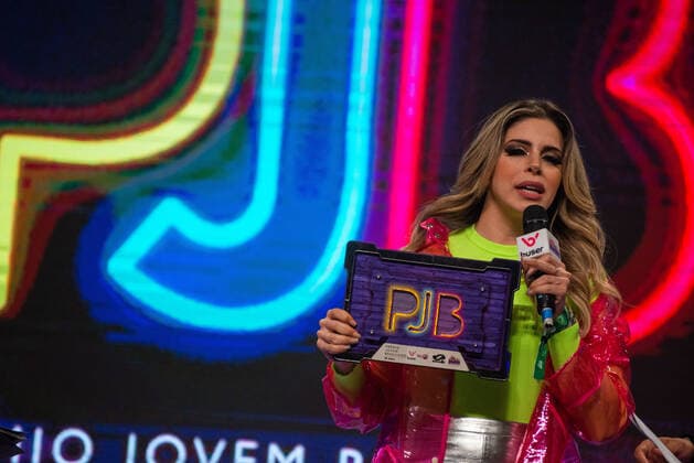 SÃO PAULO, SP - 01.10.2019: PREMIO JOVEM BRASILEIRO PJB - Danny Pink during the Young Brazilian Award (PJB), which awards the most outstanding young people in Brazil and the world, this Tuesday (01) October at the memorial in São Paulo, SP. x1804006x  BrunoxFernandes