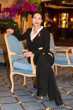 Gudrun Landgrebe beim Pink Ribbon Day im Hotel Steigenberger Frankfurter Hof. Frankfurt am Main, 01.10.2019 *** Gudrun Landgrebe at the Pink Ribbon Day at the Hotel Steigenberger Frankfurter Hof Frankfurt am Main, 01 10 2019 Foto:xM.xWehnertx xFuturexImage