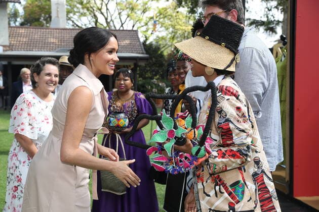 Bilder des Jahres 2019, Entertainment 10 Oktober Entertainment Themen der Woche KW40 Entertainment Bilder des Tages . 02 10 2019. Johannesburg, South Africa. Prince Harry and Meghan Markle, the Duke and Duchess of Sussex , at a creative industries and business reception in Johannesburg, South Africa, on the final day of their Royal Tour.  xStephenxLockx xi-Imagesx IIM-20205-0072