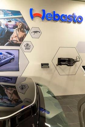 DEU, Germany, Hesse, Frankfurt am Main, 11 09 2019 International Motor Show, IAA, Frankfurt am Main One of the largest and most important international motor shows in the world Supplier Webasto