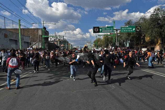 October 2, 2019 EUM20191002NAC34 JPG MEXICO CITY, ProtestsProtests October 2 Aspects of the march held this October 2, 2019 in the streets of the Historic Center, held to commemorate the 1968 student massacre Photo Agency EL UNIVERSALAFBV  - ZUMAu78_ 20191002_zaf_u78_067 Copyright: xElxUniversalx