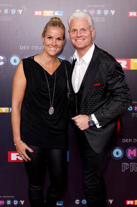 Guido Cantz with wife Kerstin Ricker at the award ceremony of the 23 German Comedy Prize 2019 in the studio in Cologne Mühlheim Cologne, 02 10 2019 Foto:xC.xHardtx xFuturexImage