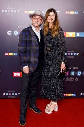 Horst Lichter with his wife Nada Lichter at the presentation of the 23 German Comedy Prize 2019 at the Studio in Cologne Mühlheim Cologne, 02 10 2019 Foto:xC.xHardtx xFuturexImage