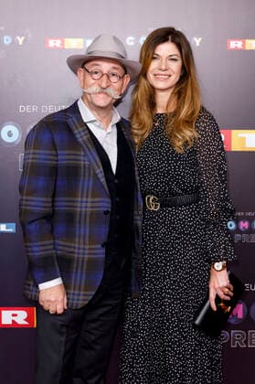 Horst Lichter with his wife Nada Lichter at the presentation of the 23 German Comedy Prize 2019 at the Studio in Cologne Mühlheim Cologne, 02 10 2019 Foto:xC.xHardtx xFuturexImage