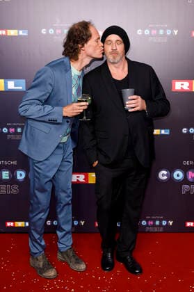 Olaf Schubert and Torsten Sträter at the award ceremony of the 23 German Comedy Prize 2019 in the Studio in Cologne Mühlheim Cologne, 02 10 2019 Foto:xC.xHardtx xFuturexImage
