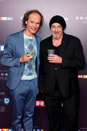 Olaf Schubert and Torsten Sträter at the award ceremony of the 23 German Comedy Prize 2019 in the Studio in Cologne Mühlheim Cologne, 02 10 2019 Foto:xC.xHardtx xFuturexImage