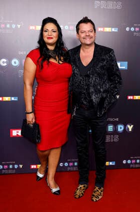 Ingo Appelt with his wife Sonia at the award ceremony of the 23 German Comedy Prize 2019 in the studio in Cologne Mühlheim Cologne, 02 10 2019 Foto:xC.xHardtx xFuturexImage