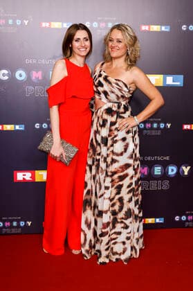 Bella Lesnik and Lisa Feller at the presentation of the 23 German Comedy Prize 2019 at the Studio in Cologne Mühlheim Cologne, 02 10 2019 Foto:xC.xHardtx xFuturexImage