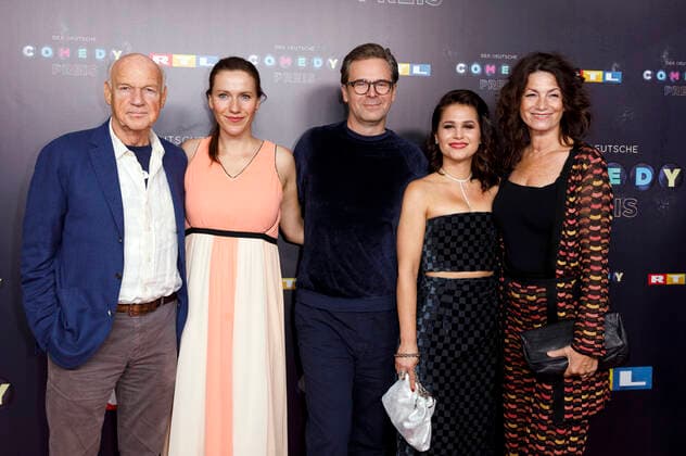 Dietrich Hollinderbäumer, Bettina Lamprecht, Matthias Matschke, Cristina do Rego and Sabine Vitua at the presentation of the 23 German Comedy Prize 2019 in the Studio in Cologne Mühlheim Cologne, 02 10 2019 Foto:xC.xHardtx xFuturexImage