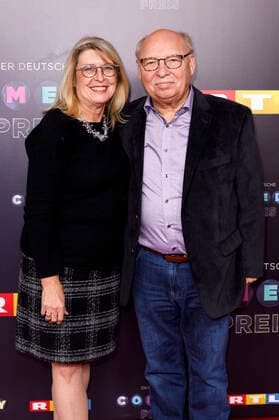 Hans Joachim Heist with his wife Karin at the presentation of the 23 German Comedy Prize 2019 at the Studio in Cologne Mühlheim Cologne, 02 10 2019 Foto:xC.xHardtx xFuturexImage