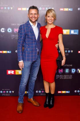 Tobias Mann with his wife Wenke at the presentation of the 23 German Comedy Prize 2019 in the studio in Cologne Mühlheim Cologne, 02 10 2019 Foto:xC.xHardtx xFuturexImage