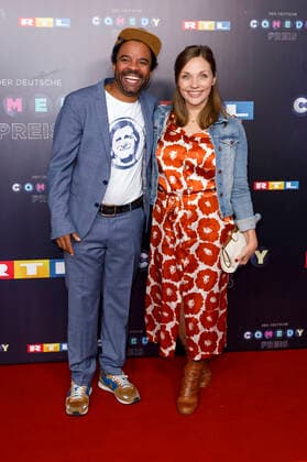 Simon Pearce and Kathrin Osterode at the award ceremony of the 23 German Comedy Prize 2019 in the Studio in Cologne Mühlheim Cologne, 02 10 2019 Foto:xC.xHardtx xFuturexImage