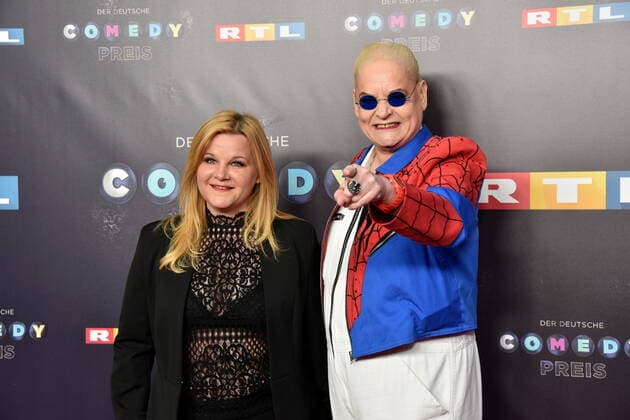 Sandra Petrat and Hella von Sinnen come to Cologne on 02 10 2019 for the 20 German Comedy Prize 2019, which is awarded annually to comedians, for comedy shows and moderations.