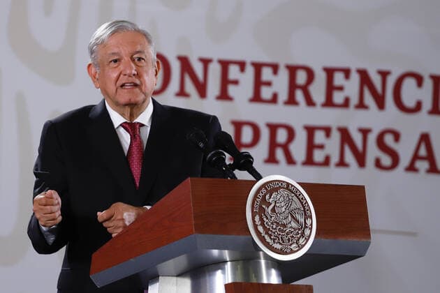 October 3, 2019 EUM20191003NAC12 JPG MEXICO CITY PresidencyPresidency AMLO President Andres Manuel Lopez Obrador during the National Palace morning conference, Thursday, October 3, 2019 Photo Agency EL UNIVERSALBerenice FregosoEELG  - ZUMAu78_ 20191003_zaf_u78_031 Copyright: xElxUniversalx