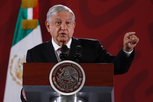 October 3, 2019 EUM20191003NAC13 JPG MEXICO CITY PresidencyPresidency AMLO President Andres Manuel Lopez Obrador during the National Palace morning conference, Thursday, October 3, 2019 Photo Agency EL UNIVERSALBerenice FregosoEELG  - ZUMAu78_ 20191003_zaf_u78_034 Copyright: xElxUniversalx