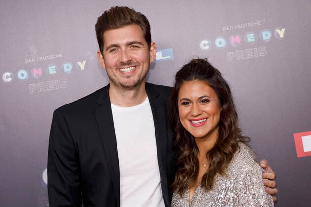 Christian Wackert und Steffi Brungs bei der Verleihung des 23. Deutschen Comedypreises 2019 im Studio in Köln Mühlheim. Köln, 02.10.2019 *** Christian Wackert and Steffi Brungs at the award ceremony of the 23 German Comedy Prize 2019 in the Studio in Cologne Mühlheim Cologne, 02 10 2019 Foto:xC.xHardtx xFuturexImage
