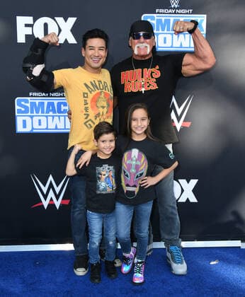 Bilder des Jahres 2019, Entertainment 10 Oktober Entertainment Themen der Woche KW40 04 October 2019 - Los Angeles, California - Mario Lopez, Hulk Hogan. WWE 20th Anniversary Celebration Marking Premiere Of WWE Friday Night SmackDown On FOX held at Staples Center. Photo Copyright: xBirdiexThompsonx
