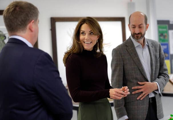 . 09 10 2019. London, United Kingdom. The Duchess of Cambridge at the Natural History Museum s Angela Marmont Centre for UK Biodiversity in London.  xPoolx xi-Imagesx IIM-20245-0012