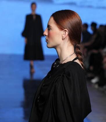 Models wear creations by Mexican designers Julia y Renata, during the secon day of the Fashion Week Mexico City in Mexico City, Mexico, 09 October 2019. Mexico City Fashion Week !ACHTUNG: NUR REDAKTIONELLE NUTZUNG!  Copyright: xMArioxGuzmanx AME7519 20191010-637062713835029630