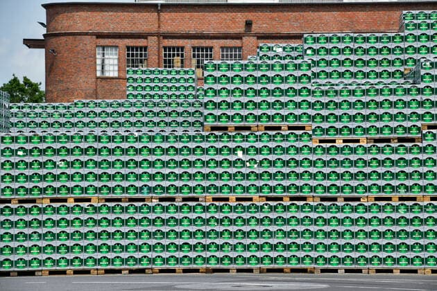 Becks beer brewery, Anheuser Busch InBev, Bremen, Germany