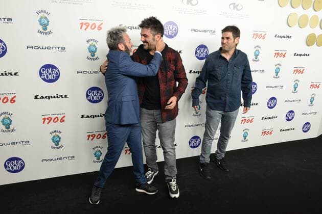 FERNANDO TEJERO Y ESTOPA DURANTE EL PHOTOCALL DE LOS PREMIOS DE LA REVISTA ESQUIRE EN EL TEATRO KAPITOL JUEVES, 10 OCTOBRE 2019 photocall for Esquire Men of Year 2019 awards in Madrid on Thursday, 10 October 2019 Cordon Press  J_CORCHERO