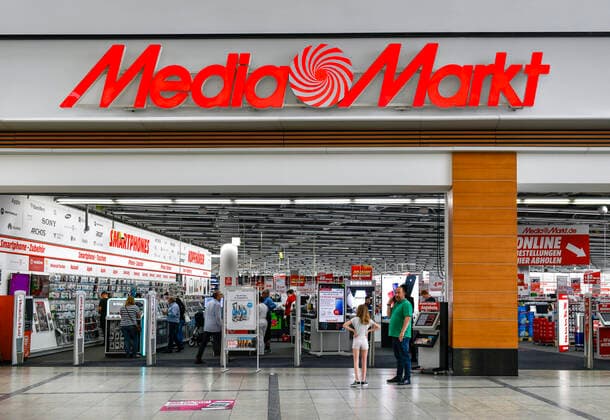 Media Markt, Shopping Centre Waterfront, AG Weser Strasse, Gröpelingen, Bremen, Germany