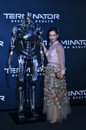 Terminator: Dark Fate Fan Event in Mexico MEXICO CITY, MEXICO - OCTOBER 13: Actress Natalia Reyes poses for photos during Terminator: Dark Fate Fan Event at Toreo Parque Central on October 13, 2019 in Mexico City, Mexico  Copyright: xCarlosxTischlerx EYE_2071