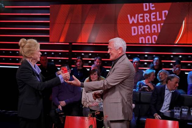 AMSTERDAM, 14-10-2019, Westergasfabriek, DWDD, Sonja Barend Award, Best interview, VARA, Dutch television, Sonja Barend Award  x4933885x Copyright: