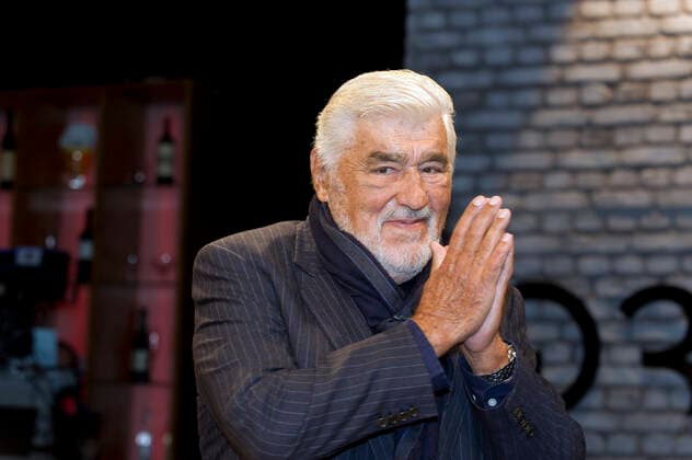 3nach9 Talkshow im Bild Mario Adorf Actor He is a guarantor of quality Raised in Mayen in the volcani