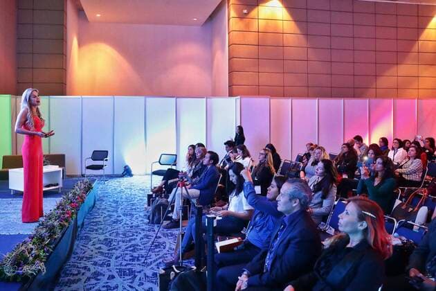 October 15, 2019 EUM20191015ECO03 JPG CIUDAD DE MEXICO, ForumForo Economia Aspects of the forum Women Economic Forum that takes place in the center Citibanamex this October 15, 2019 Photo Agency EL UNIVERSALDiego Simon SanchezAFBV  - ZUMAu78_ 20191015_zaf_u78_043 Copyright: xElxUniversalx
