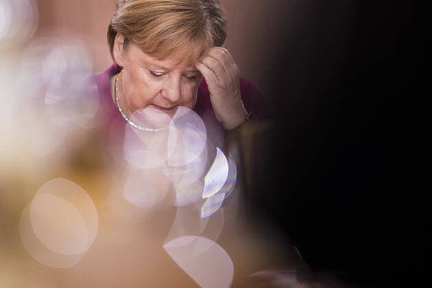 Federal Chancellor Angela Merkel, CDU, taken before the cabinet meeting at the Federal Chancellery in Berlin, 16 10 2019 Berlin Germany Copyright: xFlorianxGaertner photothek.netx