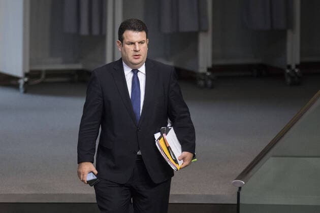 Federal Labour Minister Hubertus Heil, SPD, taken at the session of the German Bundestag in Berlin, 17 10 2019 Berlin Germany Copyright: xFlorianxGaertner photothek.netx