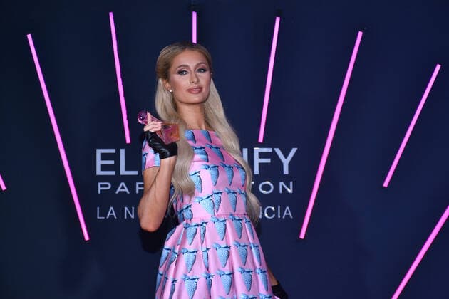 Paris Hilton launch Electrify perfume in Mexico City MEXICO CITY, MEXICO - OCTOBER 17: The businesswoman and socialite Paris Hilton poses for photos during the launch of her Electrify perfume at W Hotel on October 17, 2019 in Mexico City, Mexico  Copyright: xCarlosxTischlerx EYE_5480