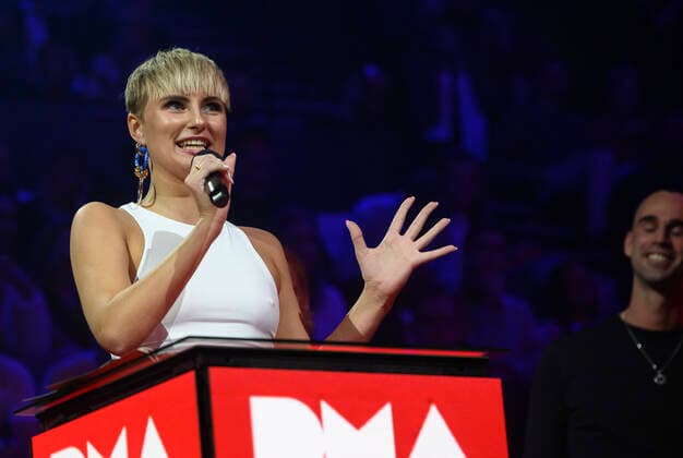 Recipient of the award for the Years Danish Name Clara on stage at the Danish Music Awards 2019 at the K B Hallen on Thursday 17 October 2019, Copenhagen,  Copyright: TorbenxChristensen TorbenxChristensenx COP300 spdk20191017-210140-L