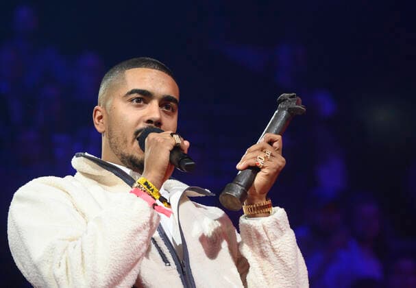 Recipient of the award as AArets Danish soloist Kesi on stage at the Danish Music Awards 2019 at the K B Hallen on Thursday 17 October 2019, Copenhagen,  Copyright: TorbenxChristensen TorbenxChristensenx COP103 spdk20191017-210600-L