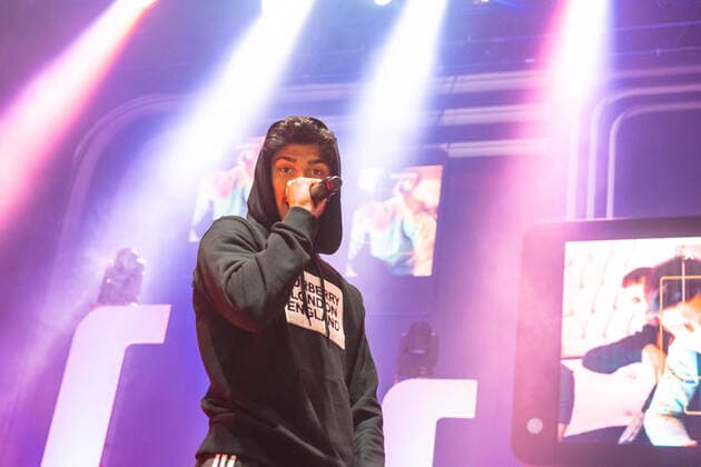 Rüsselsheim rapper MERO draws young people to the Ludwigsburg MHP Arena Impressions from the concert Rapper MERO draws young people to the Ludwigsburg MHP Arena Impressions from the concert, 71636 Ludwigsburg, Germany Copyright: 7aktuellx xNilsxReeh