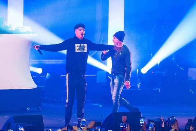 Rüsselsheim rapper MERO draws young people to the Ludwigsburg MHP Arena Impressions from the concert Rapper MERO draws young people to the Ludwigsburg MHP Arena Impressions from the concert, 71636 Ludwigsburg, Germany Copyright: 7aktuellx xNilsxReeh