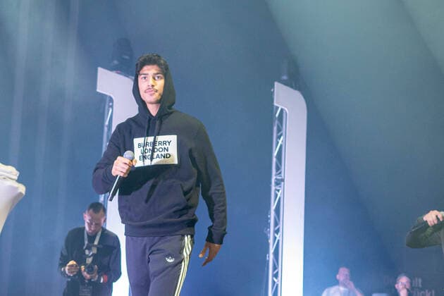 Rüsselsheim rapper MERO draws young people to the Ludwigsburg MHP Arena Impressions from the concert Rapper MERO draws young people to the Ludwigsburg MHP Arena Impressions from the concert, 71636 Ludwigsburg, Germany Copyright: 7aktuellx xNilsxReeh