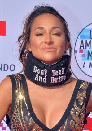 Cynthia Bague arrives for the fifth annual Latin American Music Awards at the Dolby Theatre in the Hollywood section of Los Angeles on Thursday, October 17, 2019. The annual event honors outstanding achievements for artists in the Latin music industry.  LAP20191017050 JIMxRUYMEN