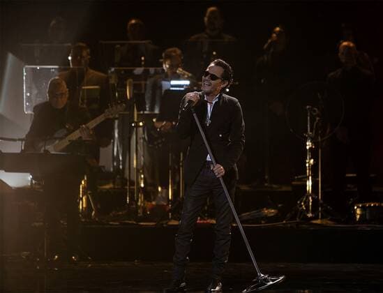 Marc Anthony sings a tribute to late Mexican artist Jose Jose during the Latin American Music Awards 2019, held at the Dolby Theater in Hollywood, California, USA, 17 October 2019. Latin American Music Awards 2019 !ACHTUNG: NUR REDAKTIONELLE NUTZUNG!  Copyright: xJAVIERxROJASx AME1427 20191018-637069674299549036