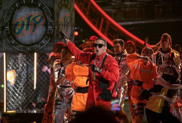 Daddy Yankee performs during the Latin American Music Awards 2019, held at the Dolby Theater in Hollywood, California, USA, 17 October 2019. Latin American Music Awards 2019 !ACHTUNG: NUR REDAKTIONELLE NUTZUNG!  Copyright: xJAVIERxROJASx AME1469 20191018-637069764273314921